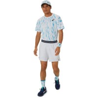 Asics Game Maglietta Bianco Lucido  Offerta + Economico