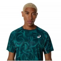 Asics Game SS Top Maglietta Sassone Verde  Offerta + Economico