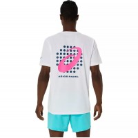 Asics Padel Court Graphic SS Top Maglietta Bianca  Offerta + Economico