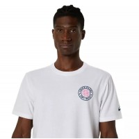 Asics Padel Court Graphic SS Top Maglietta Bianca  Offerta + Economico