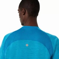 Maglietta Asics Road SS Top Aegean Blue