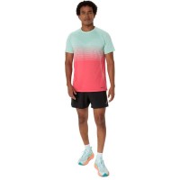 Camiseta Asics Seamless SS Top Corallo Verde  Offerta + Economico