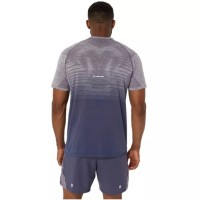 T-shirt Asics Seamless SS Top Lavanda Grigio Indaco Blu  Offerta + Economico