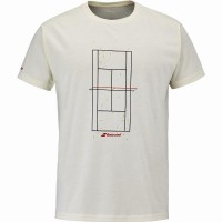 Messaggio dell''Esercitazione Camiseta Babolat Crema