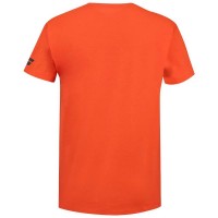 Esercitazione Camiseta Babolat Rojo Naranja