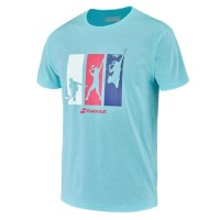 Babolat Maglietta da Padel Blu