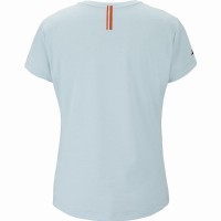 Camiseta Babolat gioca Capsleeve Azul Claro Junior
