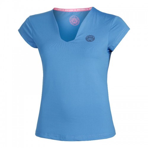 Bidi Badu Colortwist V-Neck Blu Maglietta Donna