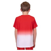 Bidi Badu Crew Gradiant Maglietta Rossa Bianca Junior  Offerta + Economico
