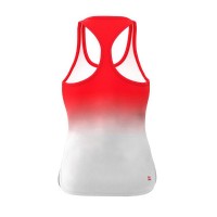 Bidi Badu Crew Gradiant Rosso Bianco Maglietta Donna  Offerta + Economico