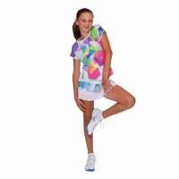 Bidi Badu Kaleido Capsleeve Bianco Mix Junior Maglietta  Offerta + Economico