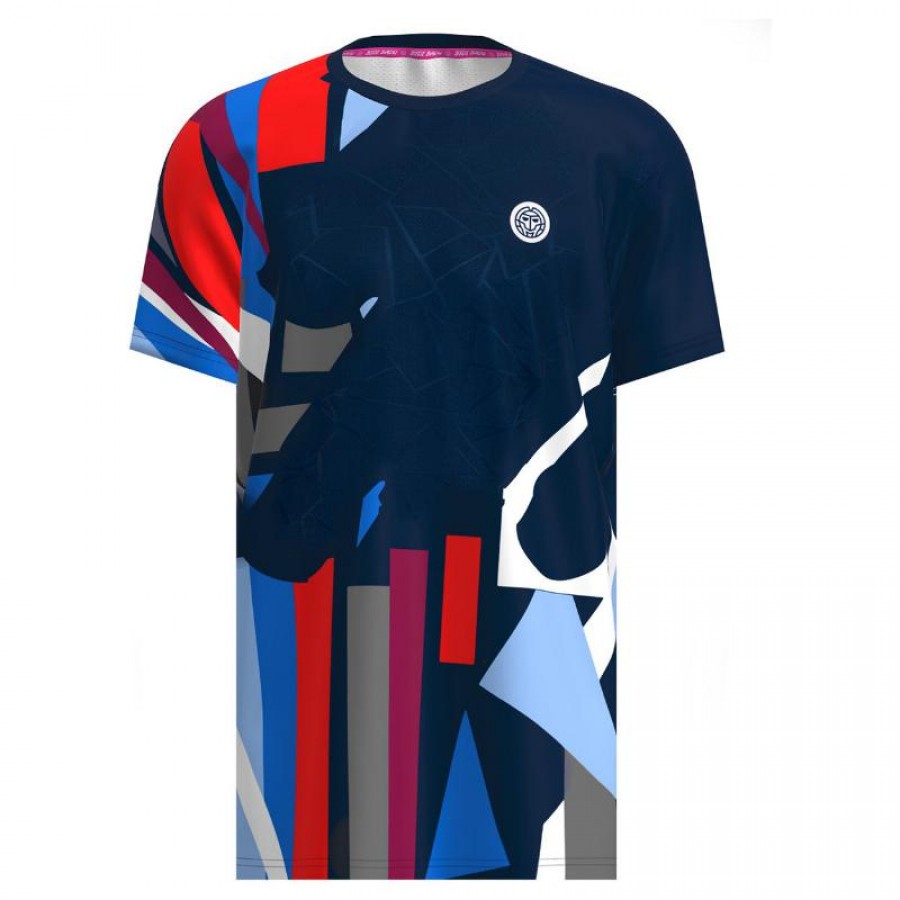 Bidi Badu New York Maglietta Blu Scuro Rosso  Offerta + Economico