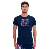 Bidi Badu New York Chill Maglietta Blu Scuro Rosso  Offerta + Economico