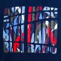 Bidi Badu New York Chill Maglietta Blu Scuro Rosso  Offerta + Economico