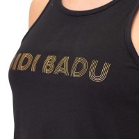 Bidi Badu Paris Chill Nero Oro Maglietta Donna  Offerta + Economico