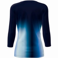 Bidi Badu Spectrum V-Neck Aqua Blu Scuro Maglietta da donna