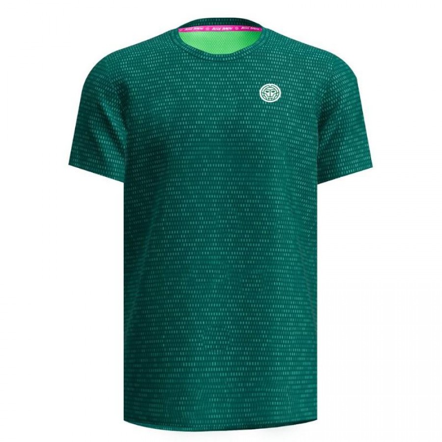 Camiseta Bidi Badu Spike Crew Two Colored Verde Oscuro  Offerta + Economico