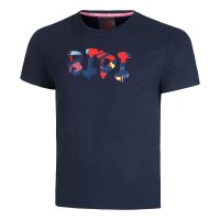 Camiseta Bidi Badu Wild Arts Chill Azul Oscuro Rojo Mix  Offerta + Economico