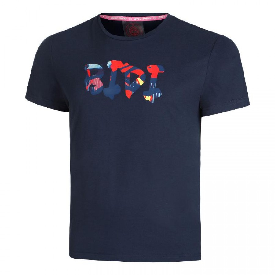 Camiseta Bidi Badu Wild Arts Chill Azul Oscuro Rojo Mix  Offerta + Economico