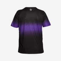 T-shirt nera nera alaska nera viola