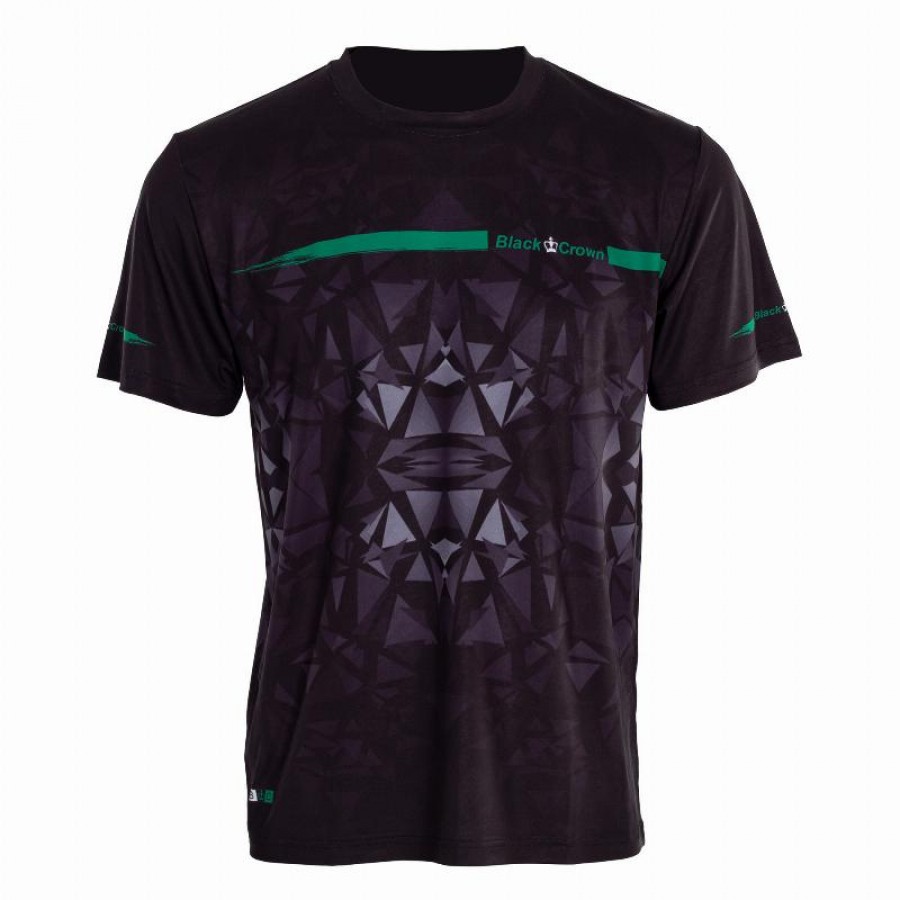 Black Crown Atlanta Maglietta Nera Verde  Offerta + Economico