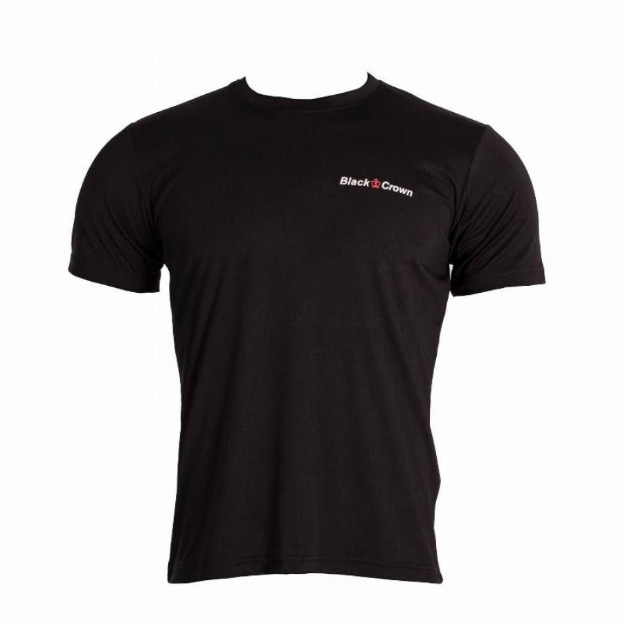 Black Crown Inca Maglietta nera PADELPOINT Black Crown Inca Maglietta nera