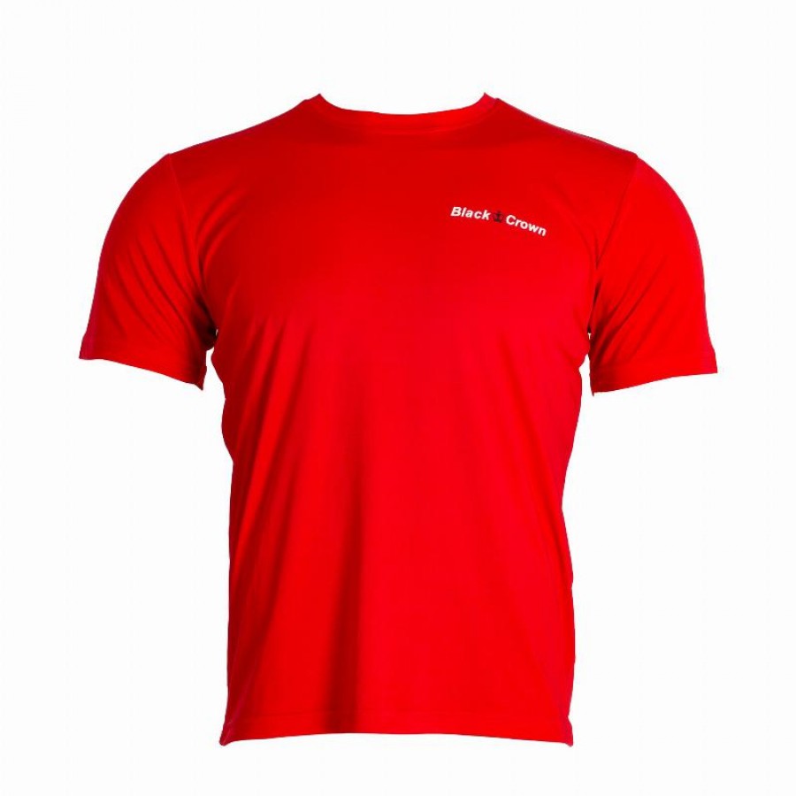 Maglietta nera Crown Inca Rossa  Offerta + Economico