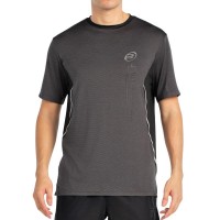 Maglietta nera bicolore Bullpadel Becerre