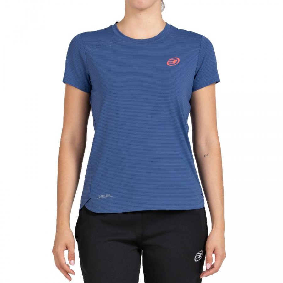 Bullpadel Delfi Brea Chamuy Maglietta Blu Ombra