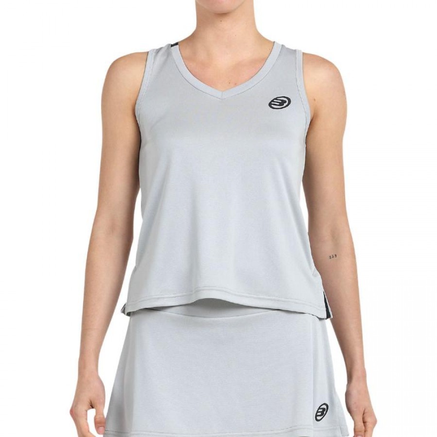 Maglietta Bullpadel Diles Grigio Perla Bicolore  Offerta + Economico