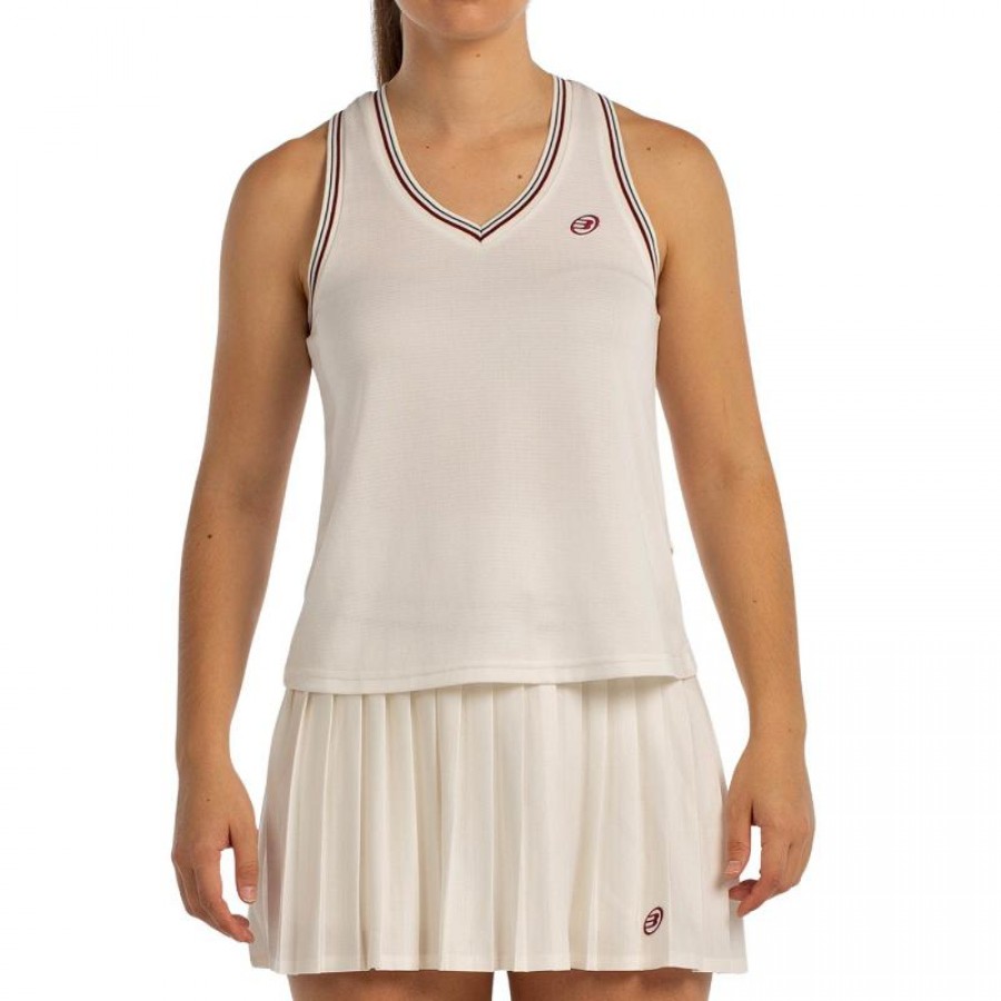Bullpadel Gemma Triay Aza Ecru Maglietta