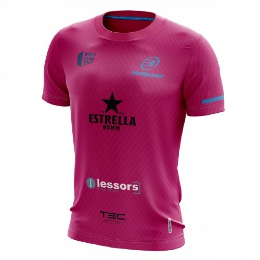 T-Shirt bullpadel Maxi Sanchez WPT Tanos fragola Junior 2019