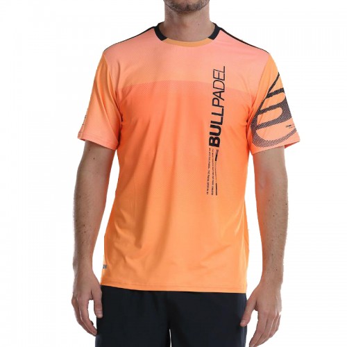 T-shirt Bullpadel Nauru Arancione