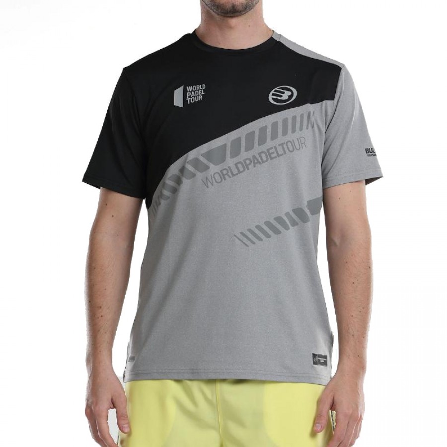 T-shirt Bullpadel WPT Lucio Grigio Medio Vigore PADELPOINT T-shirt Bullpadel WPT Lucio Grigio Medio Vigore