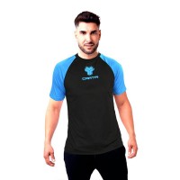 Cartri Match Nero Blu Junior T-Shirt  Offerta + Economico
