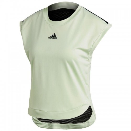 T-Shirt con Top Adidas New York Green Black