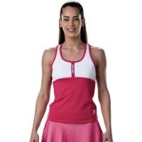 Drop Shot Sol Azalea Maglietta Rosa Bianco  Offerta + Economico