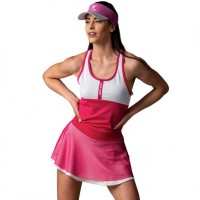 Drop Shot Sol Azalea Maglietta Rosa Bianco  Offerta + Economico