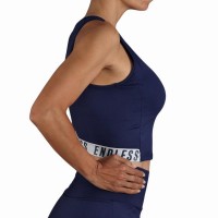 Endless Chill Maglietta Blu Navy