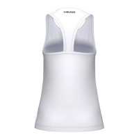 T-shirt femminile Head Agility Bianco Arancione