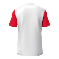 Head Club 25 Tech Maglietta Bianca Rossa  Offerta + Economico