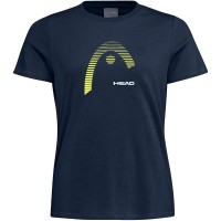 Head Club Lara Blu Giallo Maglietta Donna