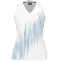 Camiseta Head Performance Azul Marino Stampa Mujer  Offerta + Economico