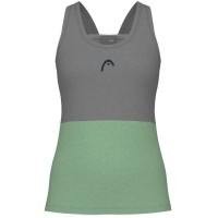 Head Play Tech Verde Bianco Maglietta Donna  Offerta + Economico