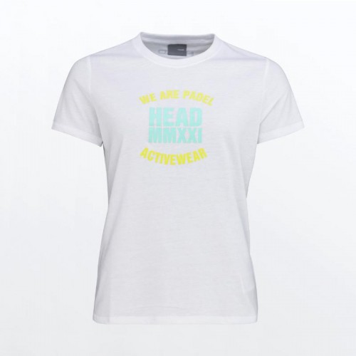 T-shirt da donna White Head Skip