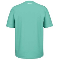 T-shirt turchese Head Slice II