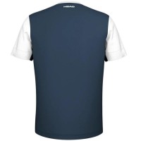 Head Slice Maglietta bianca blu navy  Offerta + Economico