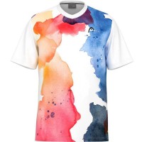 Camiseta Head Tospin Azul Stampa Reale  Offerta + Economico