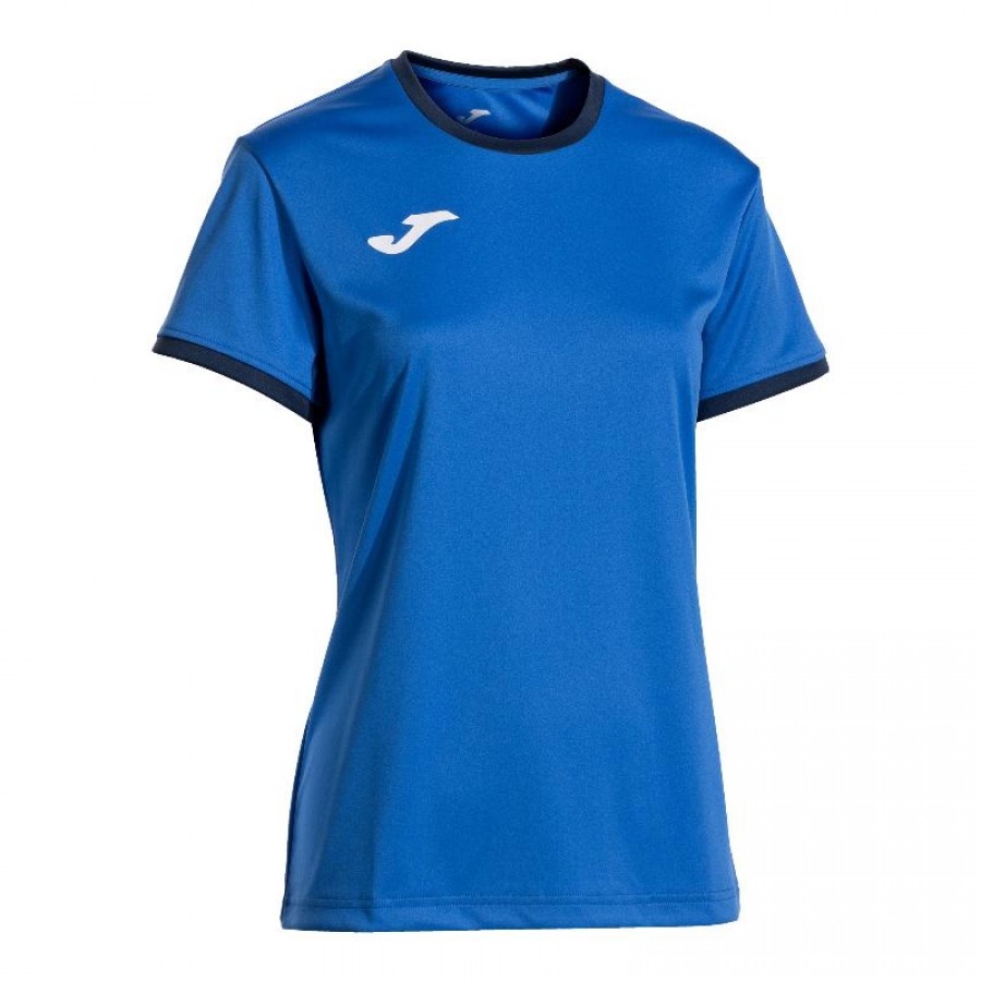 Joma Combi Royal Navy Blu Maglietta Donna