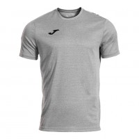 Joma Olimpiada T-Shirt Grigio Melange Nero